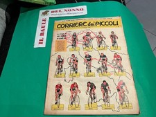CORRIERE DEI PICCOLI 20 del 1963 GLI ITALIANI 46° GIRO D’ITALIA ritagliare LR50