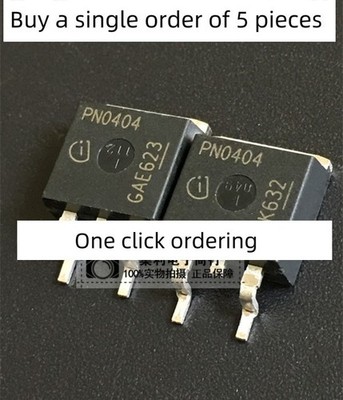 5 pieces IPB80N04S4-04 PN0404 original and genuine