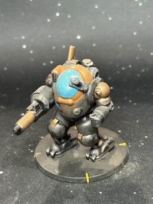 Black Site Mobile Arms - Medium Frame 3d Printed & Painted - Single Cannon