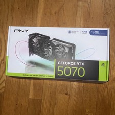 PNY NVIDIA GeForce RTX 5070 Graphics Card 12GB GDDR7 OC Overclocked