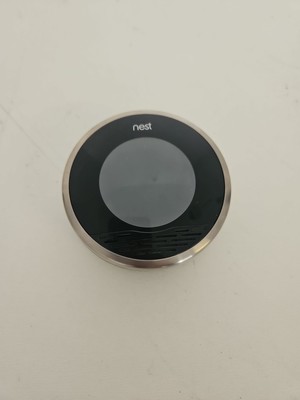 Nest 1st Generation Learning Silver Programmable Thermostat