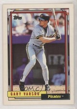 1992 Topps Gary Varsho #122 d5h