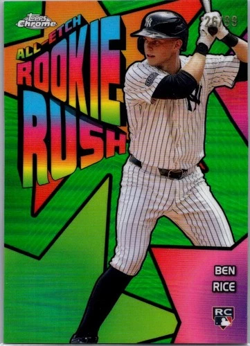 Ben Rice 2025 Topps Chrome Ben Rice #CERR-16 Refractor
