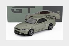 MINI-GT MGT01003-R NISSAN - SKYLINE GT-R (R34) VSPEC II RHD 2002 - BEIGE MET - 1