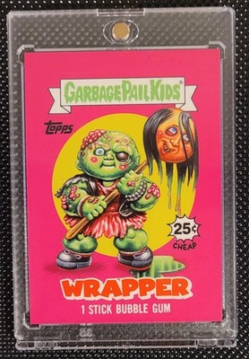 2025 GPK OH THE HORROR-IBLE/WRAPPER CARD #4 (Wave 1) 