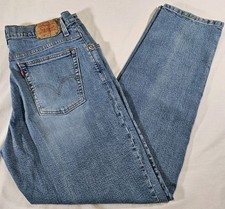 Levi's Women's Jeans 550 Relaxed Fit Tapered Leg Classic Relaxed Strech Size 14M