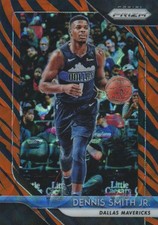 Dennis Smith Jr. 2018-19 Prizm Tiger Prizm SSP SHORTPRINT Dallas Mavericks #260