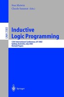 Inductive Logic Programming Stan Matwin (U. A.) Taschenbuch Englisch 2003