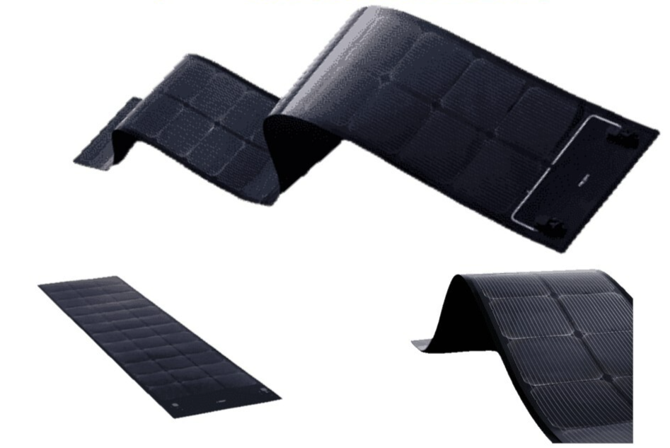 80W Low Voltage Flexible Cigs Solar Panel with Self-Adhesive Backing