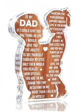 Father's Day Dad Gifts from Daughter - Birthday Gifts - I Love Dad
