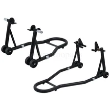 Motorcycle Bike Front & Rear Stand Lift 1100lbs Spoolift Paddock Swingarm