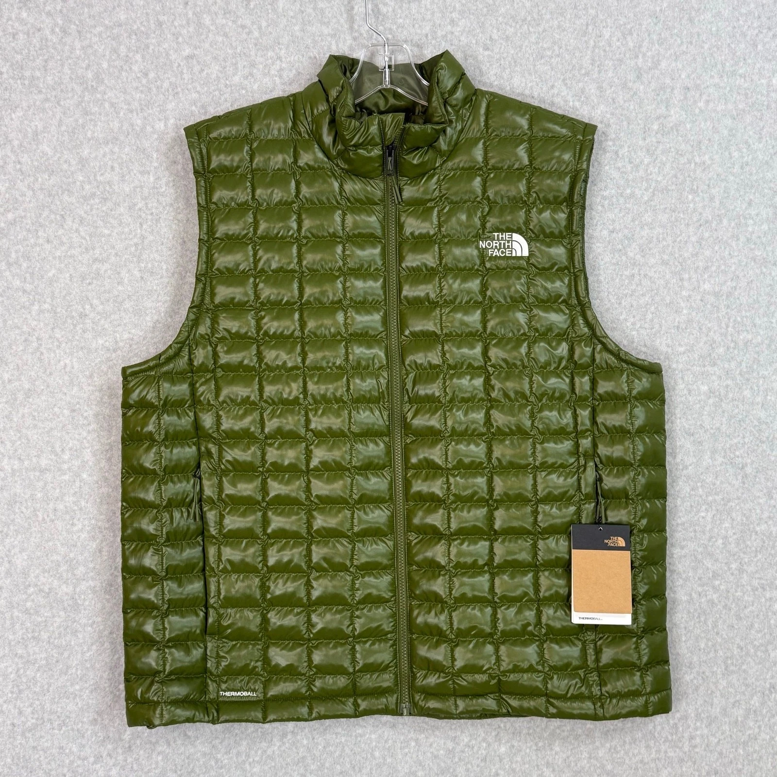The North Face Thermoball Vest Mens Size XL Insulated Puffer Quilted Packable
