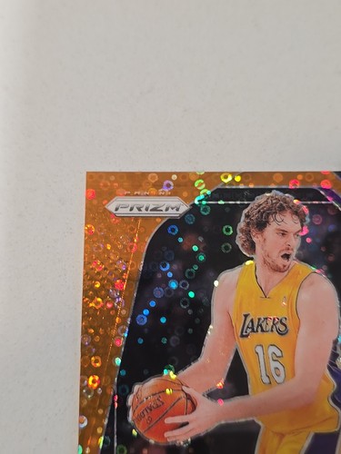 2024/25 Prizm - Pau Gasol 'Fast Break Orange Prizm' - #281 - /125 - Bild 3 von 6