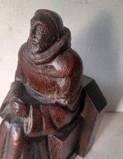 XIXe Statue Religieuse en Bois