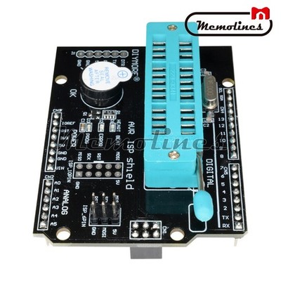 AVR ISP   Buzzer IC Burn Burning Bootloader Programmer for   UNO R3 #pq