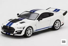 1/64 Shelby GT500 Dragon Snake Concept LHD White Car Mini GT MGT00318-L