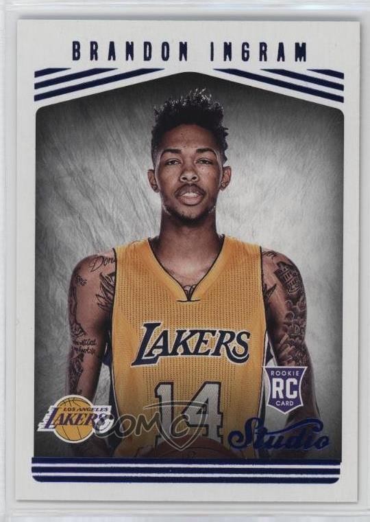 2016-17 Panini Studio Studio Edition Brandon Ingram #176 00jz