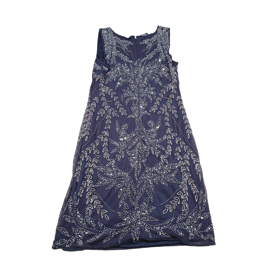 Vestido Pisarro Nights Cuentas Pesadas Mujer Talla 8 Cóctel Boda Formal Años 20 Foto 2 de 4