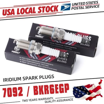 BKR6EGP/7092 Set of 4 Durable Iridium Spark Plugs For Suzuki Sidekick 1993-1998