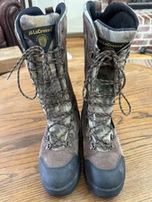 Men’s Lacrosse Snake Proof Boots Size 7.5M Thinsulate Hiking Hunting Hyper Dri