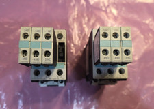 QTY (1) 3RT1024-1B..0 24VDC 3RT1024-1BB40 & (3x) AUX 3RH1921-1CA10  FREE SHIP