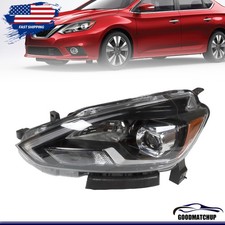 LED Projector Headlight Replacement For 2016-2019 Nissan Sentra Left Driver Side