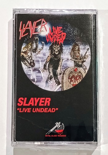 Slayer - Live Undead Cassette 2021 Reissue Limited Edition Factory Sealed NEW