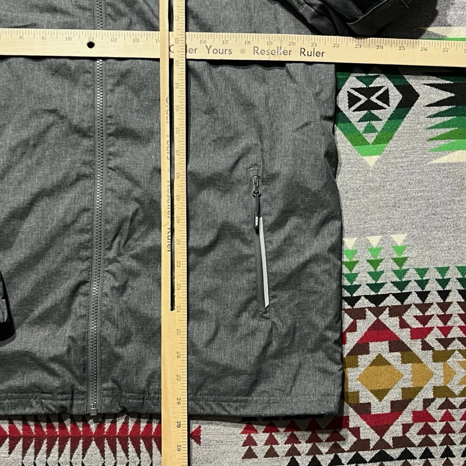 CCM куртка мужская средний Нью-Джерси Hitmen полный молнии хоккей серый тактический классный R1 - Изображение 4 из 4