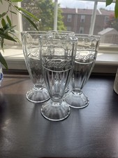 Set of 4 Vintage Coca-Cola 16 oz Float Glasse...