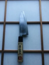[Restored & Authentic] Japanese Professional Deba Knife 155mm Pre-Owned_291