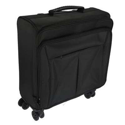 Professional Rolling Makeup Train Case Large Capacity Travel Cosmetic Organi DON