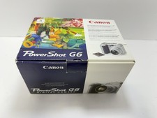 Canon PowerShot G6 Digital Camera Compact Digicam 2004 With Box