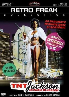 DVD NEU - T.N.T. Jackson - The Furia Of Harlem 1974 - Freak Video 