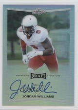 2016 Leaf Metal Draft Jordan Williams-Lambert #BA-JW2 Auto 0a2