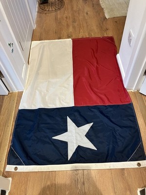 Vintage Texas State vertikale Flagge USA amerikanische alte Kunst einsamer Stern
