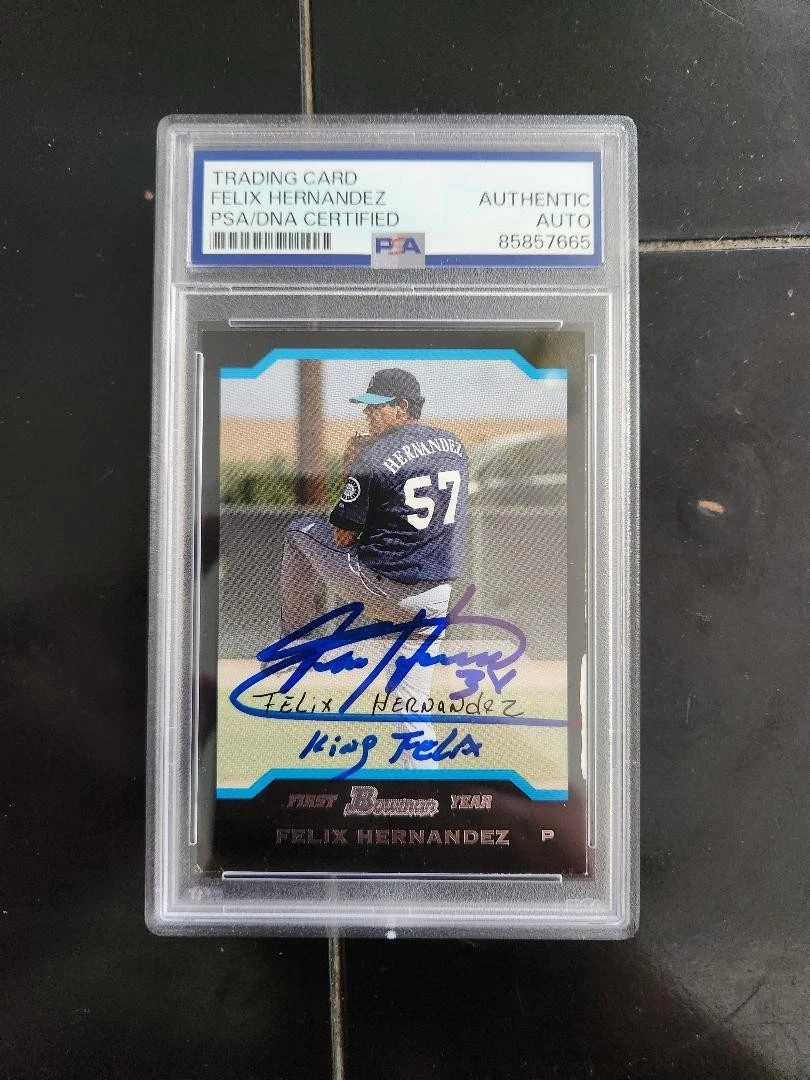 Felix Hernandez Rookie Baseball Sports Trading Cards & Accessories 