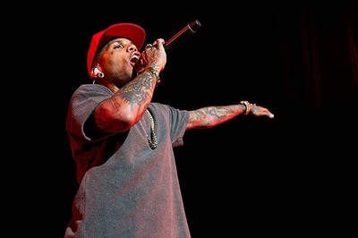 Kid Ink performs the One Hell of a Night Tour at DTE Energy Center- Old Photo 19