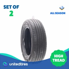 Set of (2) Used 225/65R17 Advanta ER-800 102H - 9/32