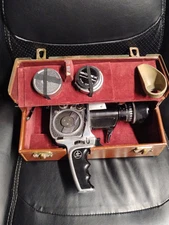 Vintage Bolex Paillard P1 8mm Zoom Reflex Movie Camera UNTESTED