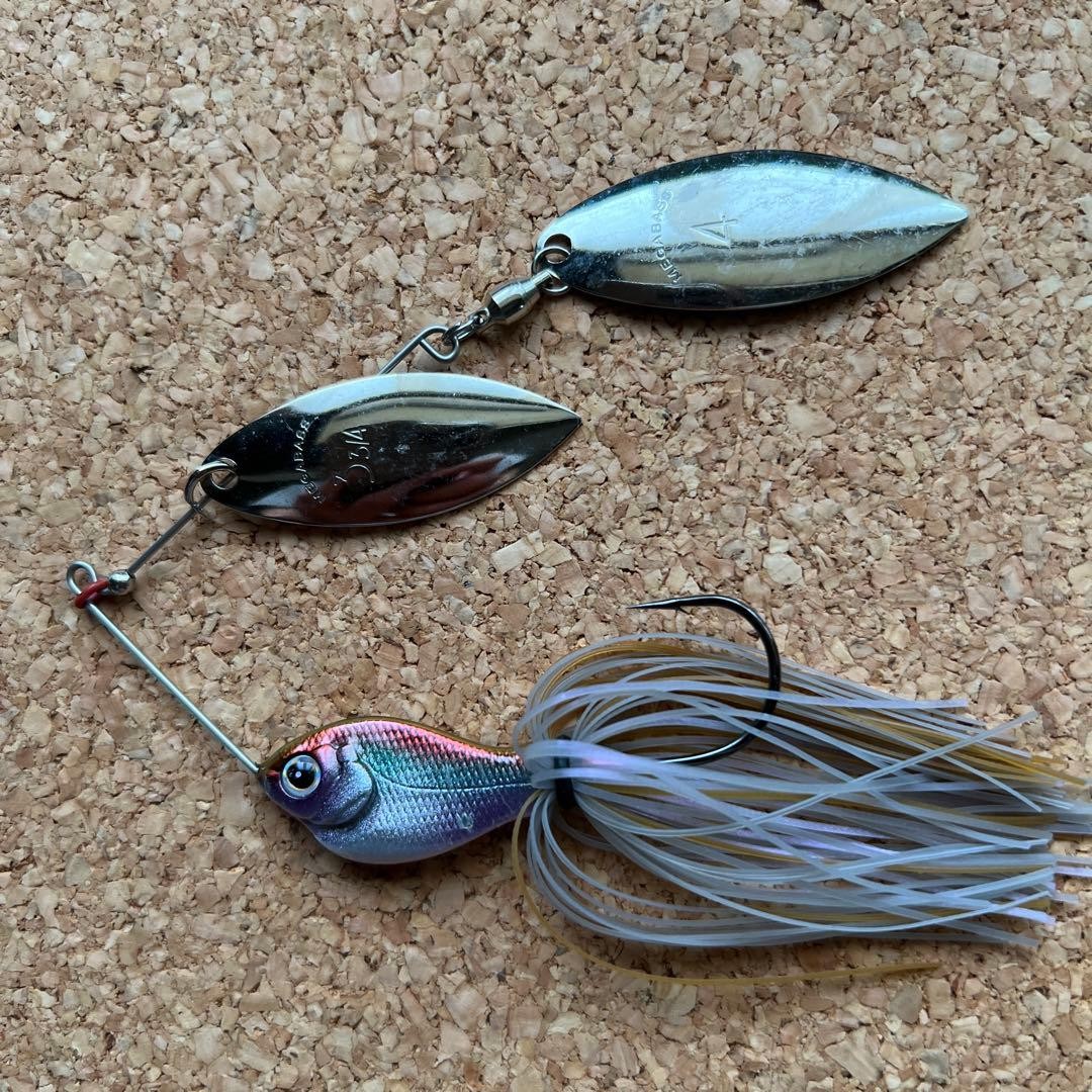 Megabass Spinnerbait 2 Piece Set 19g 21g New Unused Fishing Lures - Image 4