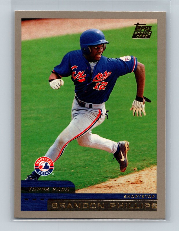 #T3 Brandon Phillips , Montreal Expos - RC 2000 Topps Traded & Rookies Base