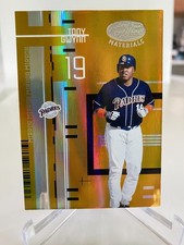2005 Leaf Certified Materials 'Mirror Gold' Tony Gwynn #198 serial 07/25 HOF'er