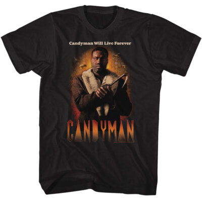 Candyman Horror Movie Candyman Will Live Forever Bees & Honeycomb Men's T Shirt