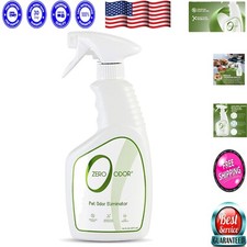 Non-Toxic Pet Odor Eliminator Spray - 16 Fl Oz, Fragrance-Free  Safe for Homes