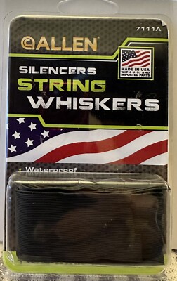 Allen #7111A Silencers String Whiskers Two Pair Included