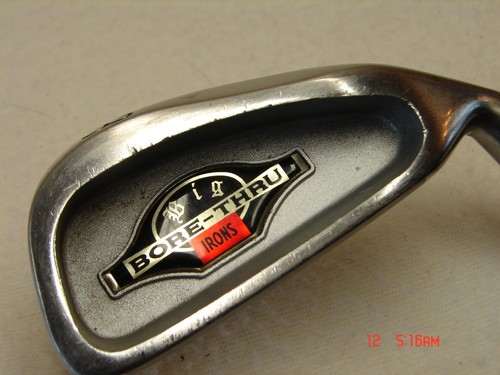 *Bob Toski Big Bore-Thru #3 Iron RH Men's-Black Matte Easton Express Shaft - Picture 2 of 10