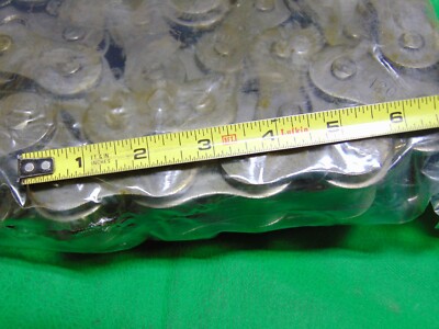 New Koch #120 ANSI Roller Chain With Connecting Link 10' Long Section 
