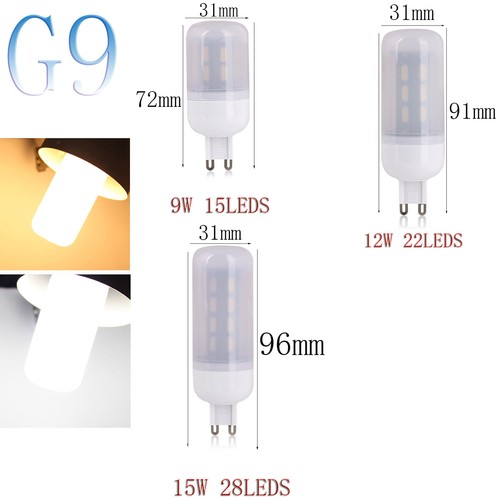 LED Corn Bulb E27 E14 G9 GU10 B22 9W-24W 7030 SMD Light Lamp Milky White AC 220V - Picture 16 of 17