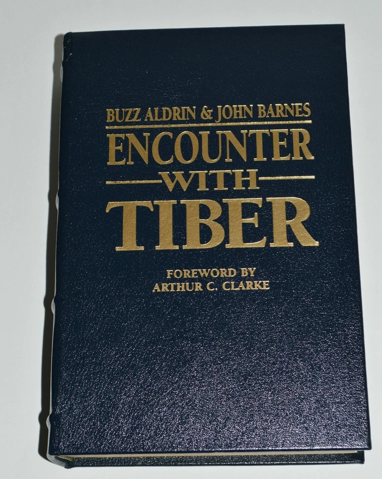 BUZZ ALDRIN AUTOGRAPH SIGNED ENCOUNTER WITH TIBER BOOK COA SPACE NASA MOON 719 - Image 3 of 4