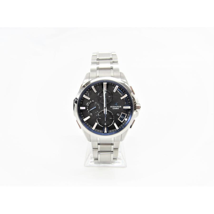 CASIO OCW-G2000-1AJF Oceanus Men's Watch, Black Case 45mm, Solar-Powered